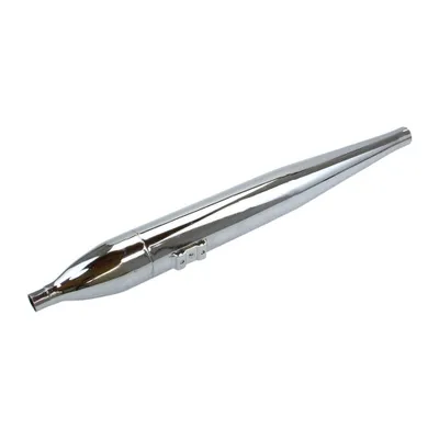 Image de Silencieux cigare chromé 70/700/32mm pour Zündapp KS 50 Super SL type 516-001 (à partir de FG-Nr. 6209474)