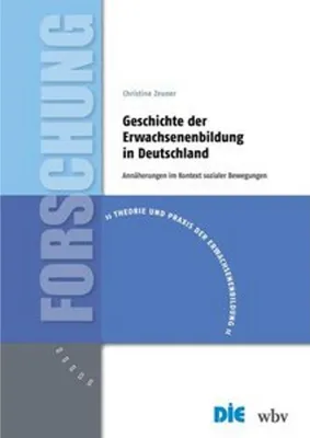 Obrázok produktu pre Geschichte der Erwachsenenbildung in Deutschland