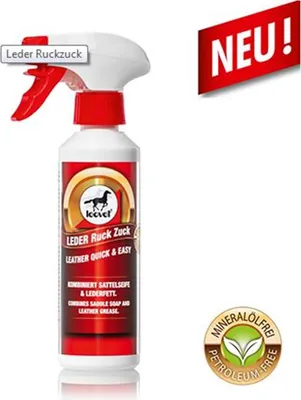 Produktbild von Leovet Leder Ruck Zuck 250ml Lederfett und Sattelseife