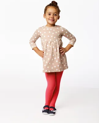 Produktbild von Merry Style Kinder Strumpfhose für Mädchen Microfaser 60 DEN WLSS001 (Coral-44, 104-110)
