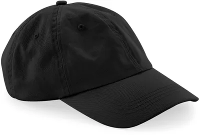 Immagine prodotto di Beechfield B653 | Cappellino a 6 pannelli a basso profilo / Visiera precurvata - Colore: Nero - Taglia: Unica