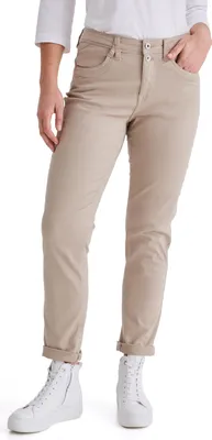 Produktbild von Stooker Women DAVOS COLOUR DENIM Damen Boyfriend-Jeans Boyfriend Fit 38 (Länge 30) simply taupe
