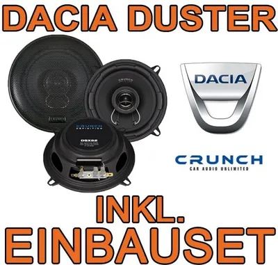Produktbild von 13cm Koax-System für Dacia Duster Crunch DSX 52 - justSOUND