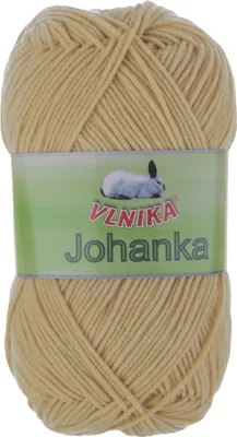 50g Strickgarn Johanka beige