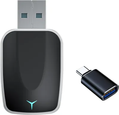 Produktbild von Mini Wireless Auto Adapter, Bluetooth 5.2 WLAN Adapter für kabellose Smartphone-Verbindung im Fahrzeug