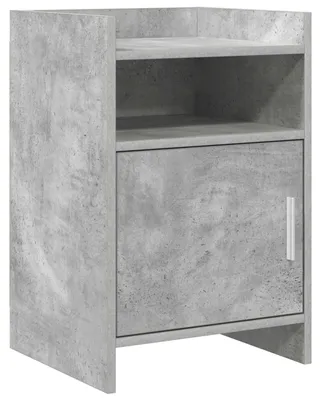 Immagine prodotto di vidaXL Comodini Grigio cemento 40 x 36 x 60 cm MDF