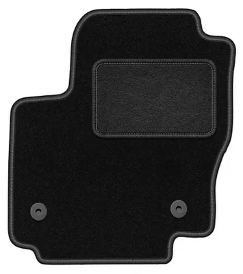 Obrázek produktu pro Velurový kobereček řidiče pro: Ford Mondeo MK4 2012-2014 (liftback/sedan/kombi) – 1 ks, černý, na míru – Wielganizator LUX