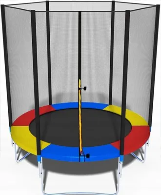 Produktbild von Just Fun Gartentrampolin, 1,83 m, mehrfarbig