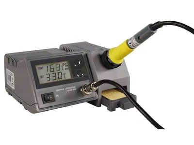 Produktbild von Digitale Lötstation McPower "LS-450 digi", 230V / 50 Hz, 48W-Lötkolben, grau