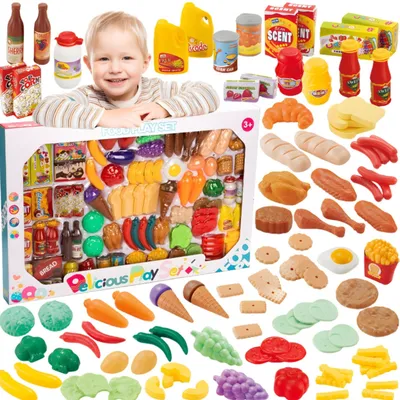 Obrázok produktu pre Sada Woopie pre kuchyňu – zelenina a ovocie, 120 ks.