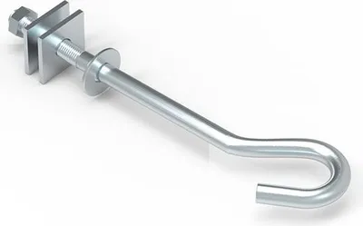 Produktbild von Hakenschraube M16x360 B-80 zur Befestigung isolierter Freileitungen