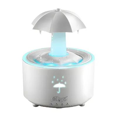 Produktbild von Luftbefeuchter für Schlafzimmer, 300 ml Aroma Diffuser mit Fernbedienung und Auto-Abschaltung, 7-Farben LED Aromatherapie Diffuser für Bedroom und Wohnzimmer