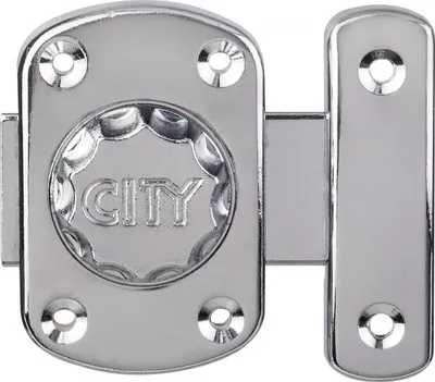 Produktbild von Automatische Riegelschloss Chrome 40mm