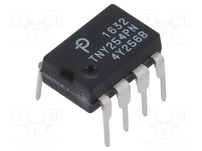 Obrázok produktu pre 1x Modul: 85 ÷ 265 V AC/DC, SMPS, DIP8, 4 W, TNY254PN, regulátor napätia – obvody DC/DC
