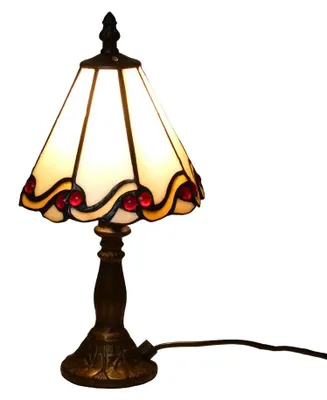 Produktbild von Tiffany-Stil Tischleuchte Dora Nachttisch-Deko-Leuchte