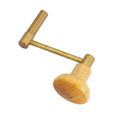 Obrázok produktu pre SELVA Kurbelschlüssel für Hausuhren, aus Messing mit Holzgriff