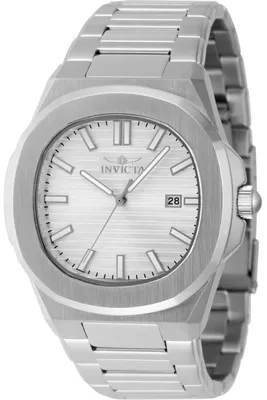 Zdjęcie produktu dla Invicta Speedway 48318 Zegarek Męski - Mechanizm Kwarcowy - Stal Nierdzewna z Srebrną Tarcza - 41 mm