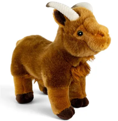 Productafbeelding van Carl Dick, bruine geit, 27 cm, pluche knuffel, zacht knuffeldiertje, artikelnummer 3830