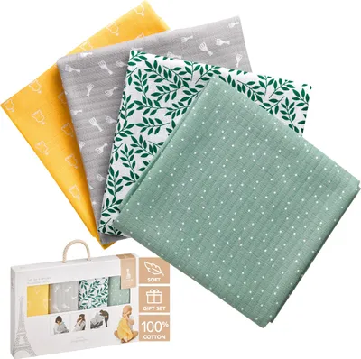 Image de Sophie la Girafe - Set de 4 alèses colorées, chambre d'enfant multicolore 850800