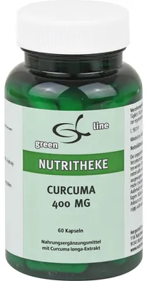 Obrázek produktu pro Green Line Nutritheke Curcuma 400 mg kapsle, 60 kapslí