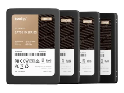 Zdjęcie produktu dla Synology SAT5210 - Dysk SSD - 1,92 TB - Wewnętrzny - 2,5" (6,4 cm)