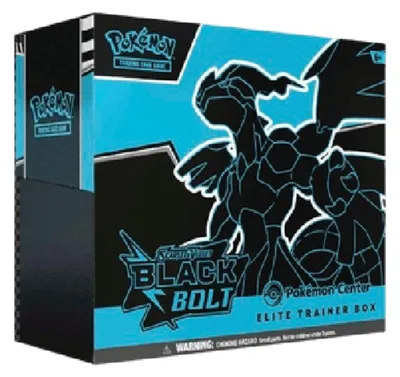 Productafbeelding van Pokemon Black Bolt Pokémon Center Elite Trainer Box