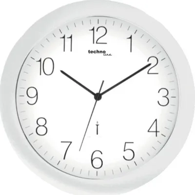 Immagine prodotto di orologio da parete technoline WT 8000 bianco analogico