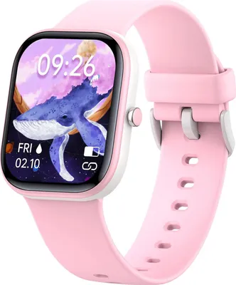 Produktbild von Kinder-Smartwatch für Jungen und Mädchen wasserdichter Fitness-Tracker, Herzfrequenz-Schlafmonitor, 19 Sportmodi, Schrittzähler, Wecker, Android IOS