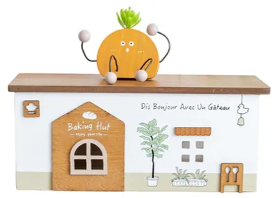 Produktbild von Holz-Kabelorganizer für effiziente Aufbewahrung