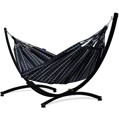 Immagine prodotto di Amaca Potenza con telaio Per due persone Amaca 220x160 cm I Telaio 220kg
