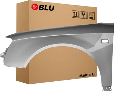 Immagine prodotto di BLU Parafango compatibile con Audi A4 B7 LY7Q Sinistra Silber AtlasGrau | 2004-2008 | Anteriore | Verniciato | Pronto per il montaggio | Zincato
