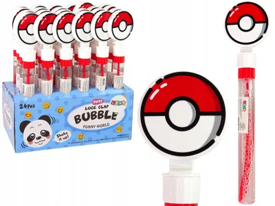 Obrázek produktu pro Mýdlové bubliny Pokeball 28 cm Lapač