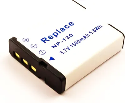 Produktbild von Akku kompatibel mit CASIO NP-130 – 3,7 V 1500 mAh 5,6 Wh Li-Ion
