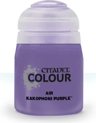 Produktbild von Games Workshop Citadel Air Modellbaufarbe Kakophoni Purple 24ml