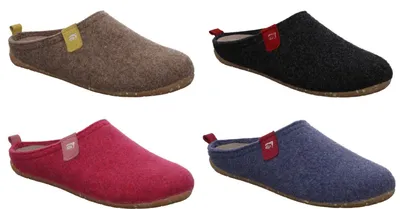 Produktbild von Rohde Damen Pantoffel Softfilz Hausschuh Wechselfußbett Tivoli-D 6860, Größe:37 EU, Farbe:Grau