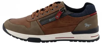 Immagine prodotto di Mustang, scarpa sportiva con lacci marrone