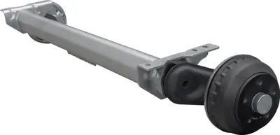 Produktbild von AL-KO Gebremste Achse 1350 kg 1260 mm für schwere Anhänger und Autotransporter
