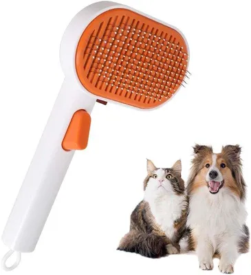 Produktbild von Selbstreinigender Katzenborstel mit Entspannungsmechanismus für jede Fellart