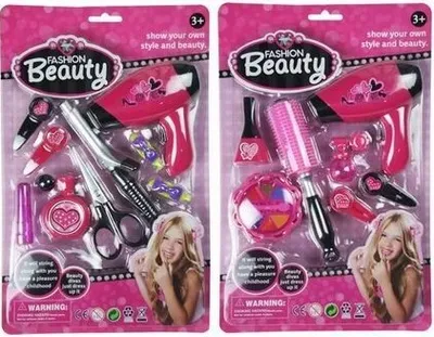 Produktbild von Kleines Friseurset mit Föhn und Zubehör