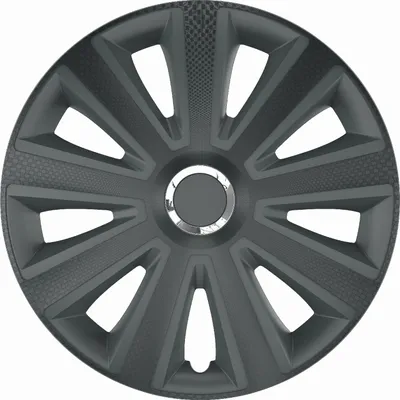Produktbild von Z480489 Radkappen Radzierblenden SATZ (4Stück) 14 Zoll Aviator carbon RC grau
