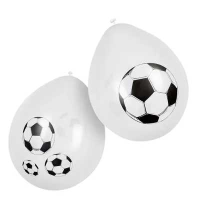 Produktbild von Luftballon "Fußball" | 6Stk./Ø25cm