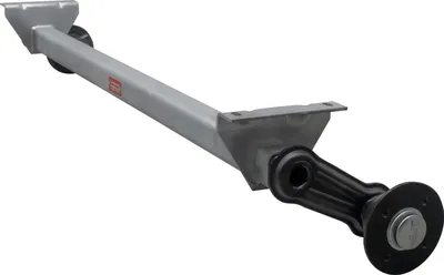 Produktbild von KNOTT VG7-L ungebremste Anhängerachse 750 kg 4x100 1260 mm 1560 mm Achse für PKW Anhänger UNITRAILER Autoanhänger Transportanhänger Bollerwagen