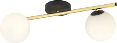 Immagine prodotto di Lampada da soffitto Emibig 2xE14 10W SPLENDI con 2 paralumi bianchi 1248/2