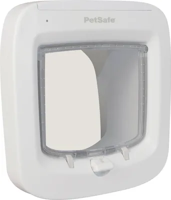 Image de Trappe à micropuce pour chat PetSafe Blanc PPA19-16145