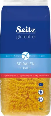 Produktbild von Seitz glutenfrei Spiralen XL 1kg