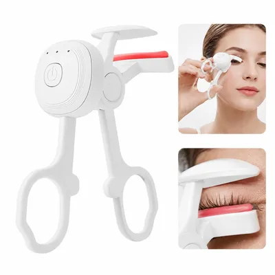 Produktbild von Elektrischer Wimpern Curler USB, Beheizte Wimpernzange mit 3 Temperaturstufen, Schnell Aufheizend für Natürlich Geschwungene Wimpern