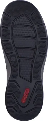 Produktbild von Rieker Herren Slipper Halbschuhe komfortabel Stretcheinsätze lose Einlagen 14362, Größe:43 EU, Farbe:Grau