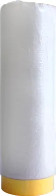 Produktbild von 10 Rollen Baufolie Folie 1100mm x 33m Abdeckfolie Klebeband + Folie Abklebeband