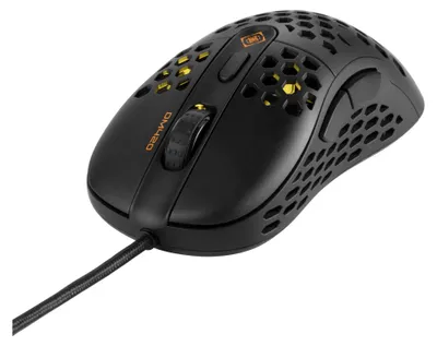 Image de DELTACO GAMING Souris de jeu ultralégère avec RGB, noire