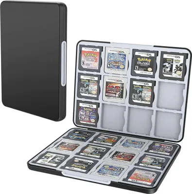 Produktbild von HEIYING Nintendo 3DS Aufbewahrungstasche - Tragbarer Spielkartenorganizer